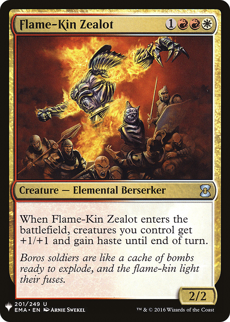 Flame-Kin Zealot (LIST-201) - The List