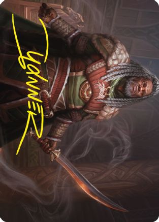 Theoden, King of Rohan Art Card (Gold-Stamped Signature) (ASLTR-025) - Art Series: Universes Beyond: The Lord of the Rings: Tales of Middle-earth