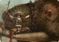 Tuskguard Captain Art Card (ASCMM-016) - Art Series: Commander Masters