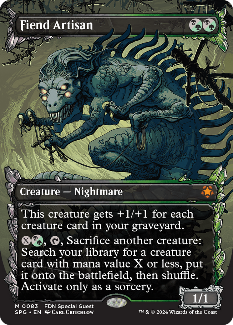 Fiend Artisan (SPG-083) - Special Guests: (Showcase) Foil
