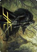 Agatha's Champion Art Card (Gold-Stamped Signature) (ASWOE-022) - Art Series: Wilds of Eldraine