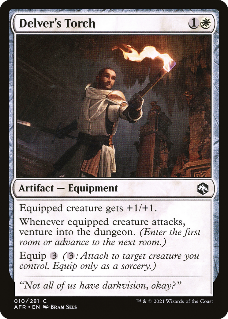 Delver's Torch (AFR-010) - Adventures in the Forgotten Realms