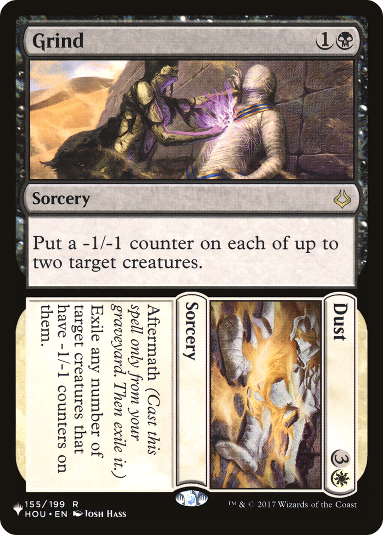 Grind // Dust (LIST-155/199) - The List