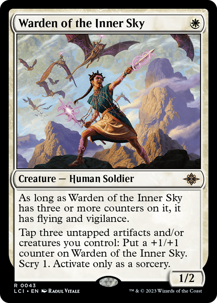 Warden of the Inner Sky (LCI-043) - The Lost Caverns of Ixalan Foil