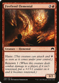 Firefiend Elemental (ORI-146) - Magic Origins Foil