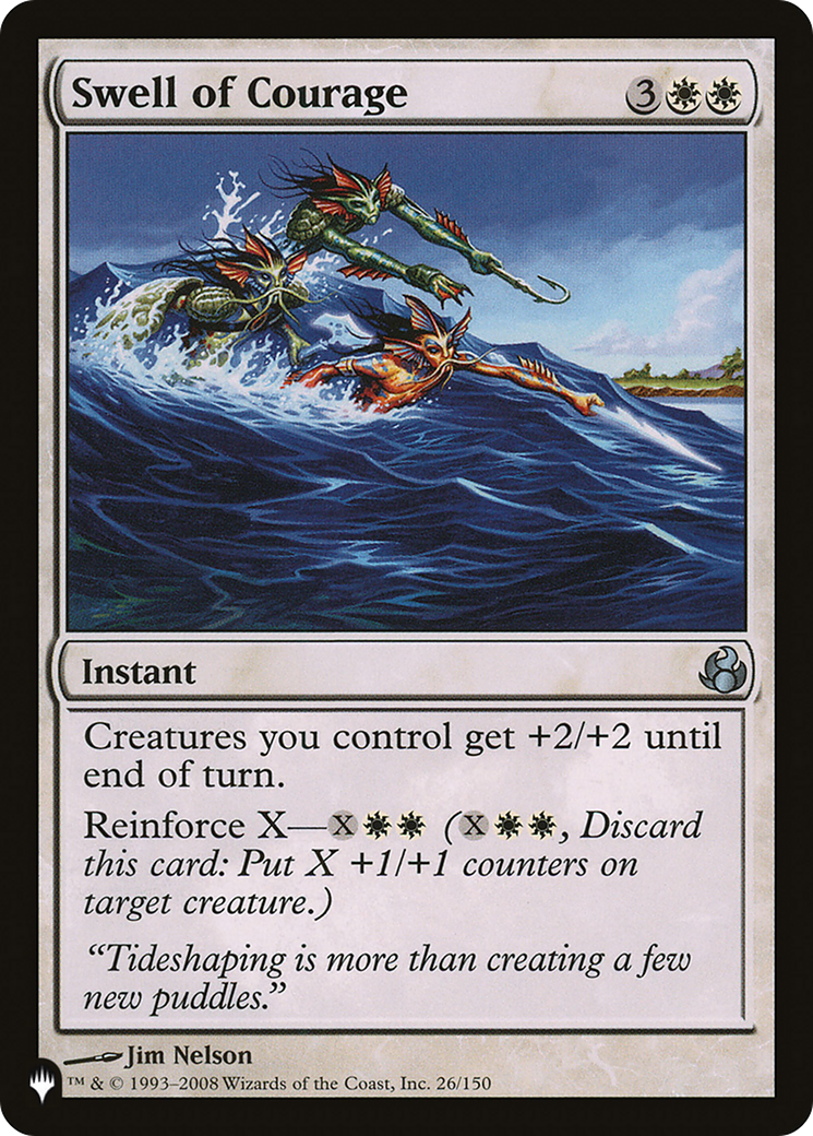 Swell of Courage (LIST-MOR-26) - The List