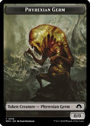 Phyrexian Germ // Energy Reserve Double-Sided Token (MH3-16 // 36) - Modern Horizons 3