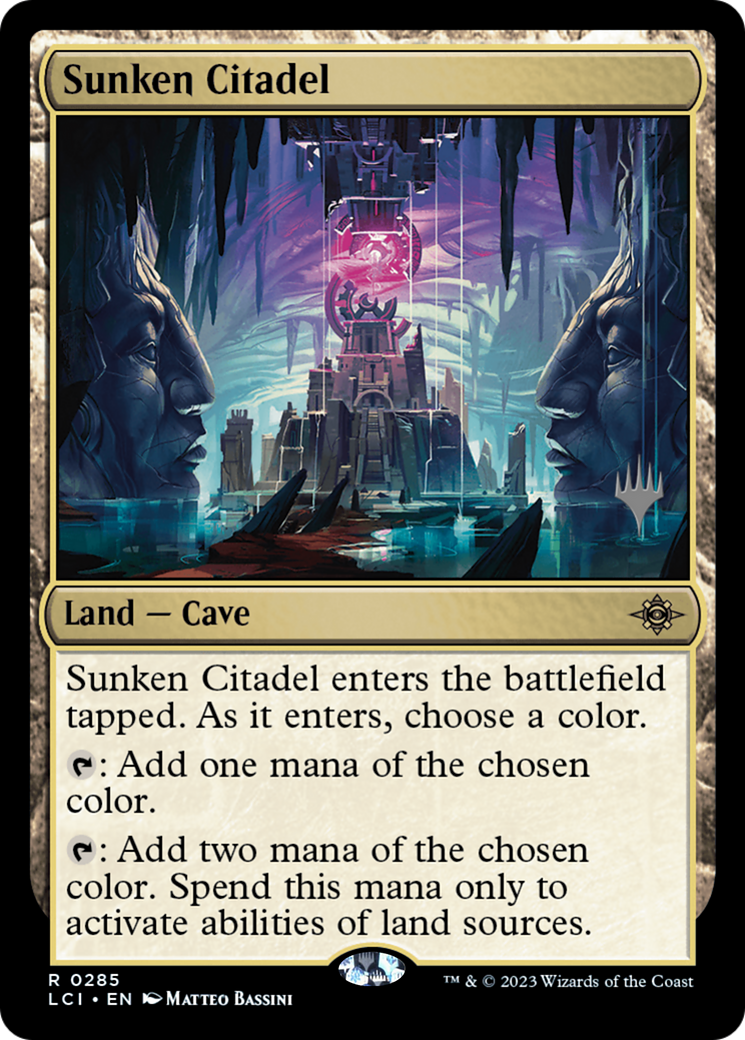 Sunken Citadel (PPLCI-285P) - The Lost Caverns of Ixalan Promos