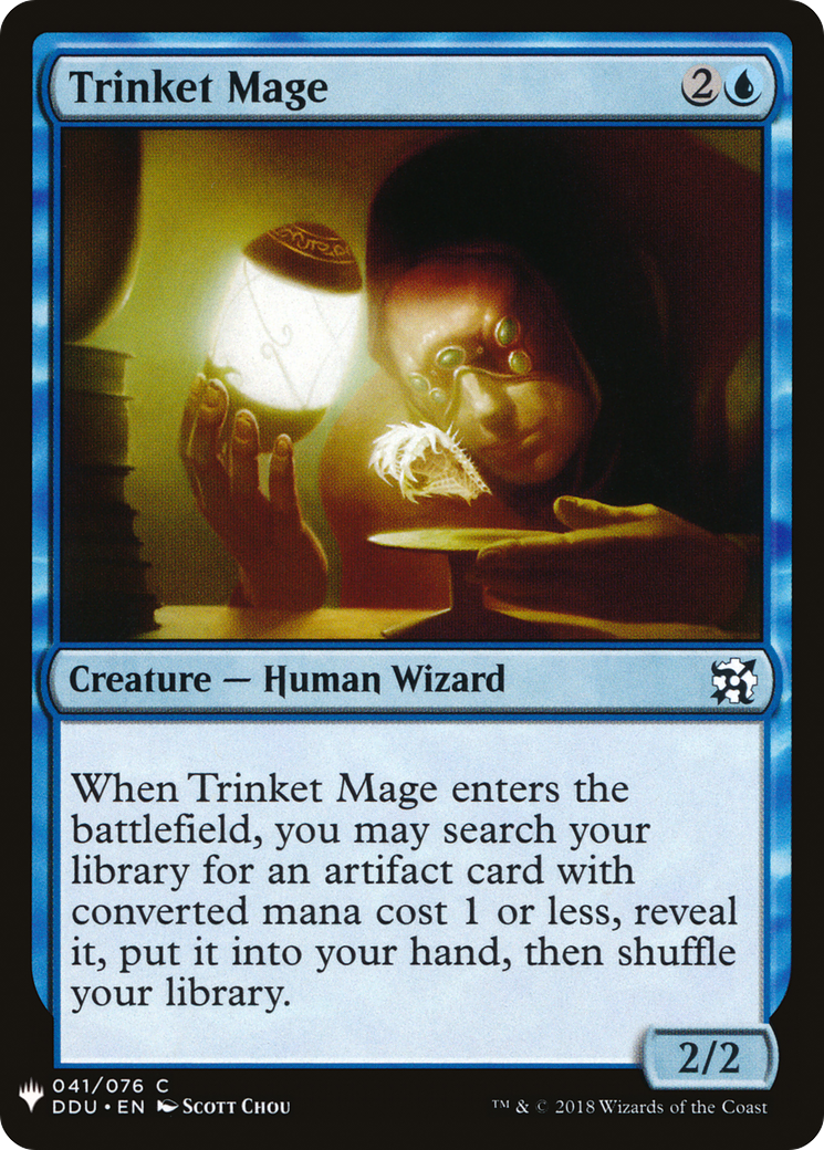 Trinket Mage (LIST-041) - The List