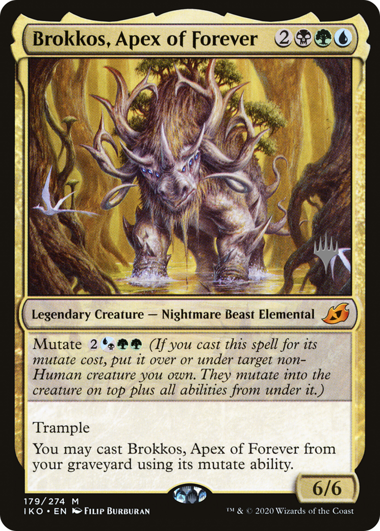 Brokkos, Apex of Forever (PPIKO-179P) - Ikoria: Lair of Behemoths Promos Foil