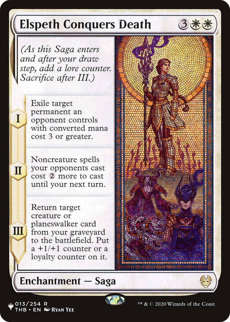 Elspeth Conquers Death (LIST-013/254) - The List