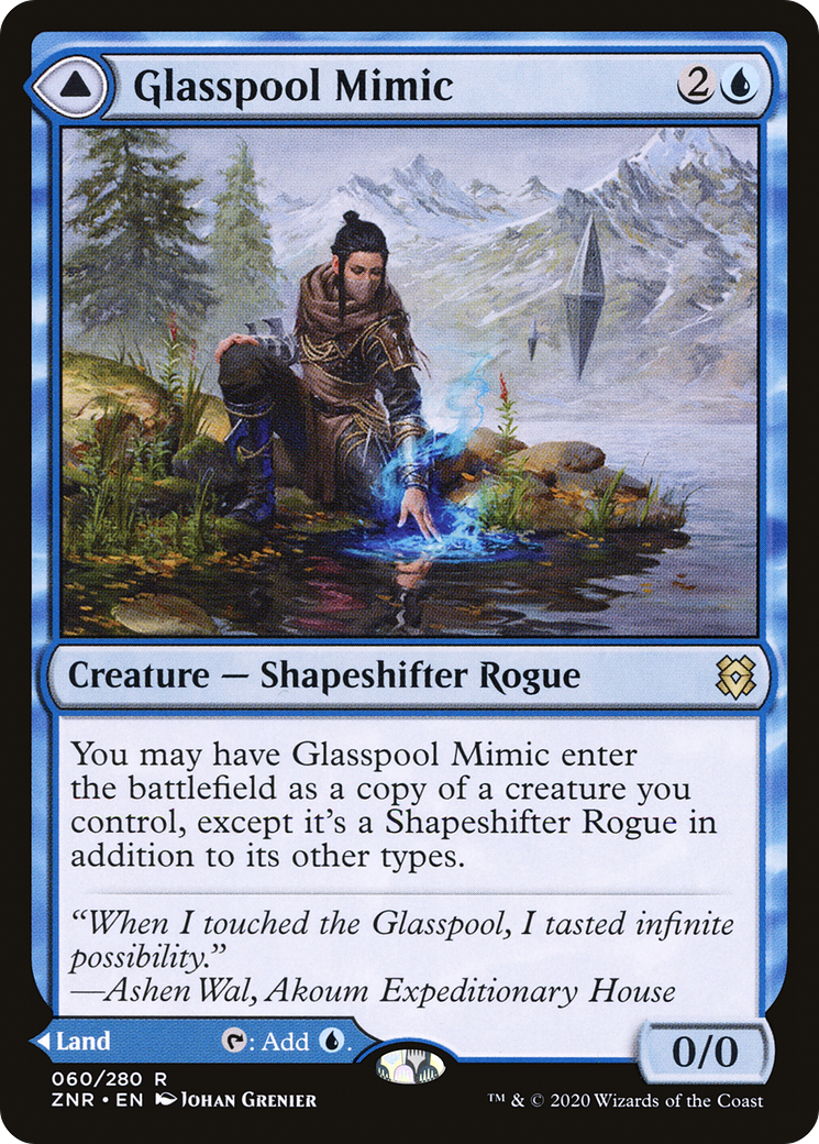 Glasspool Mimic (ZNR-060) - Zendikar Rising