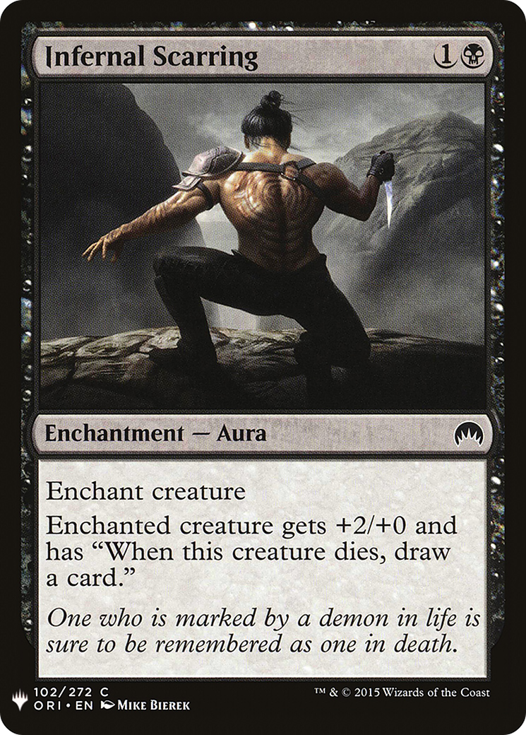 Infernal Scarring (LIST-102) - The List