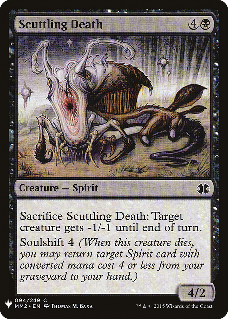 Scuttling Death (LIST-094) - The List