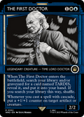 The First Doctor (Showcase) (WHO-552) - Doctor Who: (Showcase) (Borderless) Foil