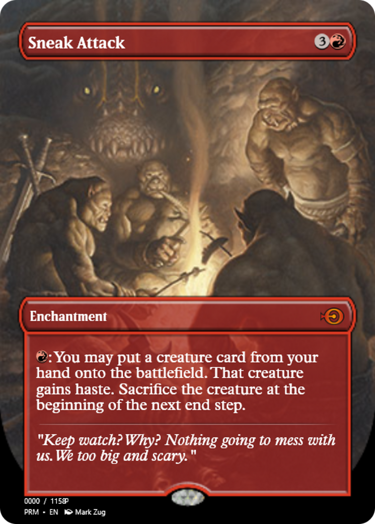 Sneak Attack (PRM-82866) - Magic Online Promos