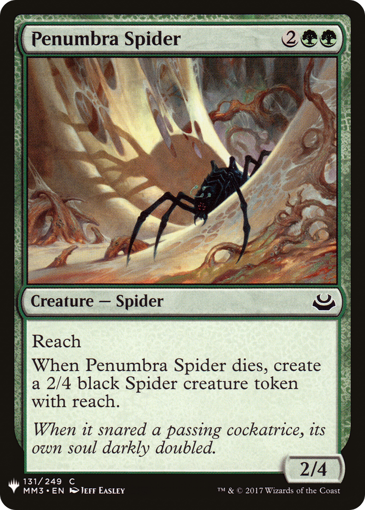 Penumbra Spider (LIST-131) - The List
