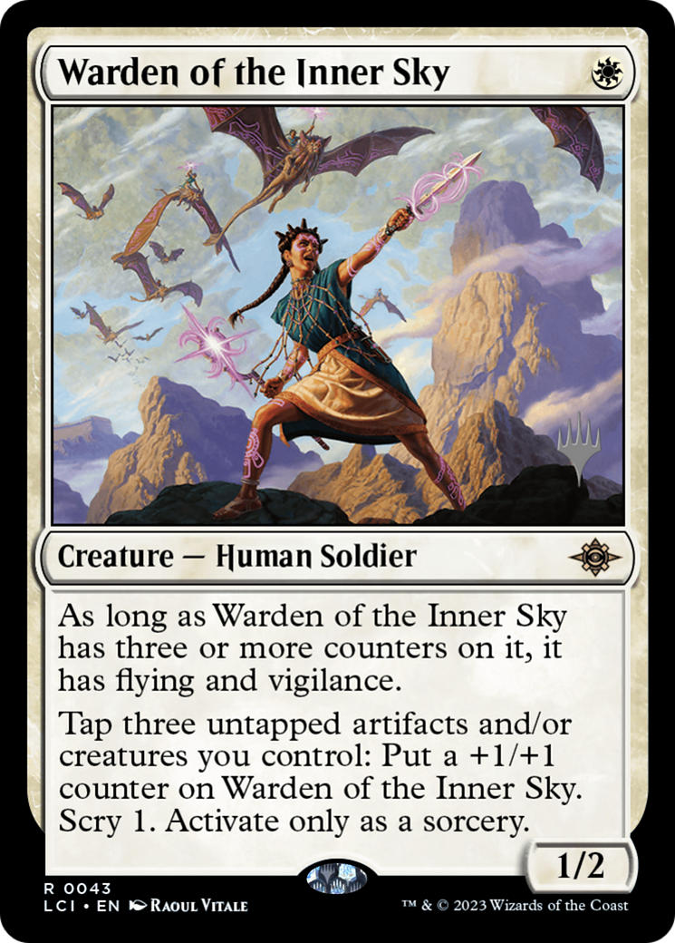 Warden of the Inner Sky (PPLCI-43P) - The Lost Caverns of Ixalan Promos