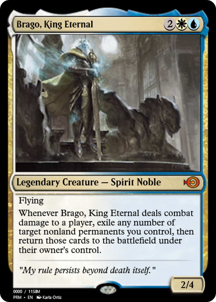Brago, King Eternal (PRM-86206) - Magic Online Promos