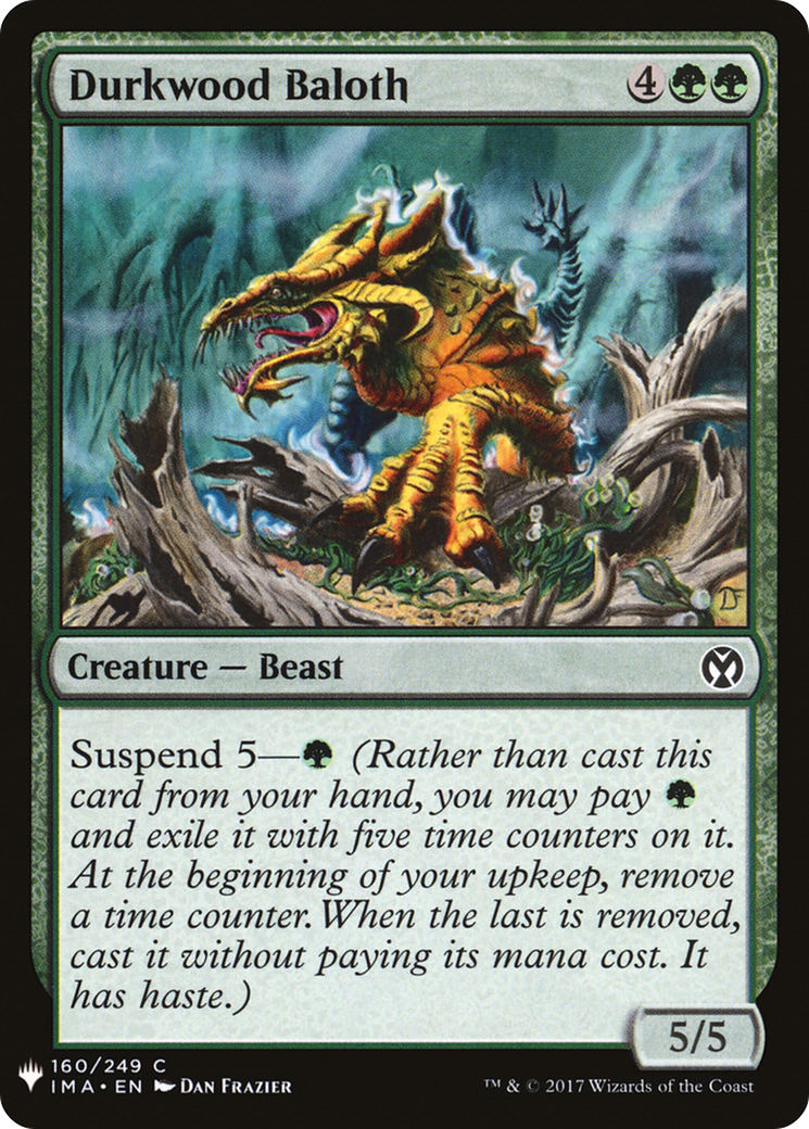 Durkwood Baloth (LIST-160) - The List