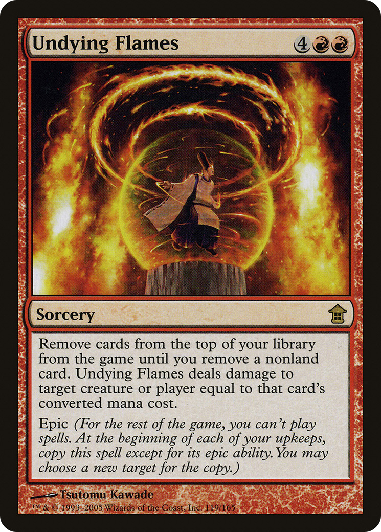 Undying Flames (SOK-119) - Saviors of Kamigawa