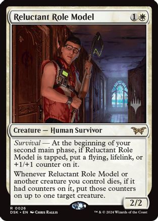 Reluctant Role Model (PPDSK-026) - Promo Pack: Duskmourn: House of Horror
