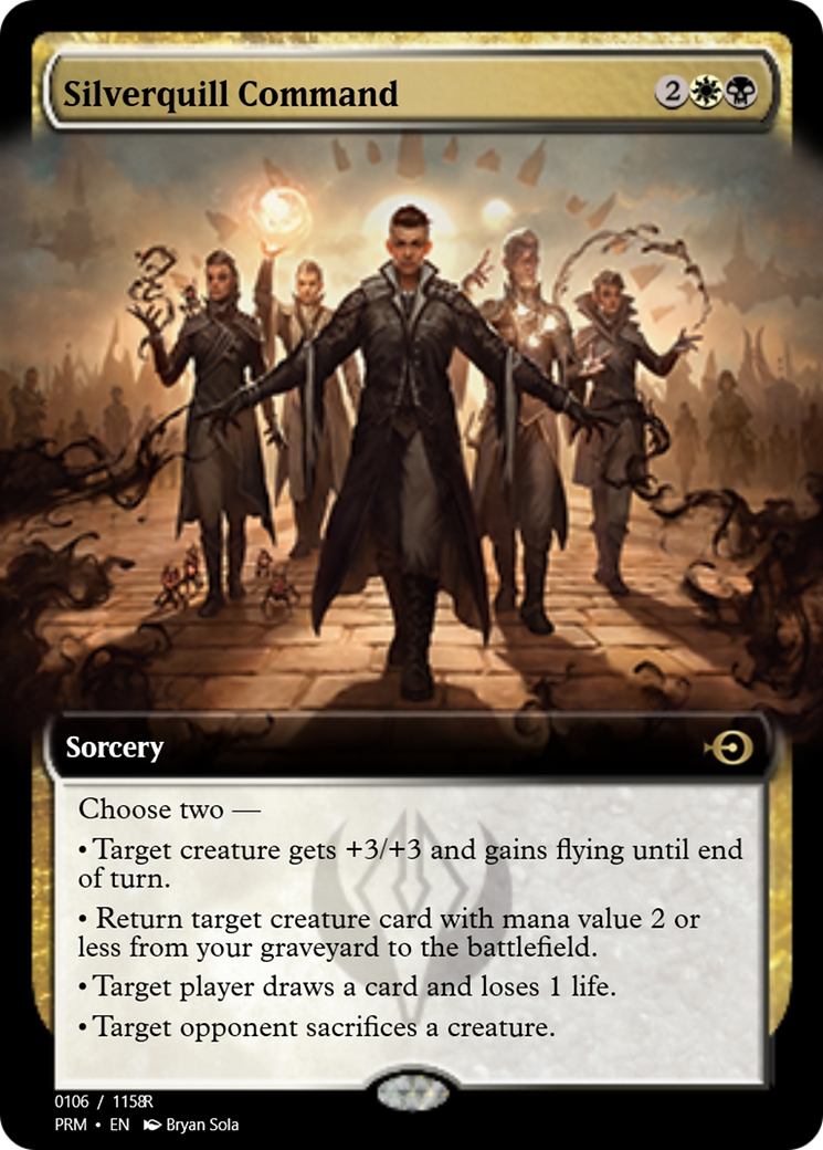 Silverquill Command (PRM-90184) - Magic Online Promos Foil