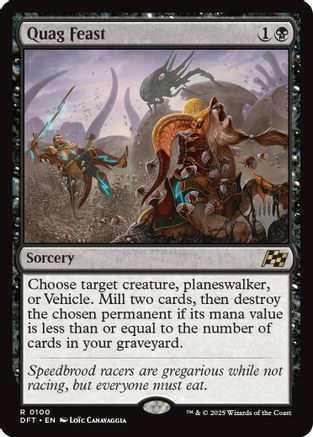 Quag Feast (PPDFT-100) - Promo Pack: Aetherdrift Foil