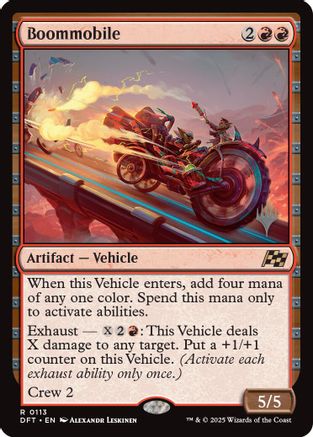 Boommobile (PPDFT-113) - Promo Pack: Aetherdrift