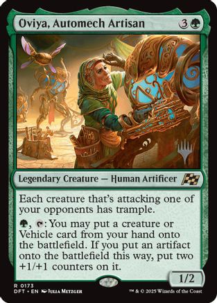 Oviya, Automech Artisan (PPDFT-173) - Promo Pack: Aetherdrift Foil