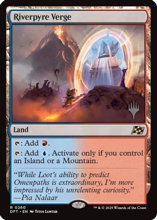 Riverpyre Verge (PPDFT-260) - Promo Pack: Aetherdrift