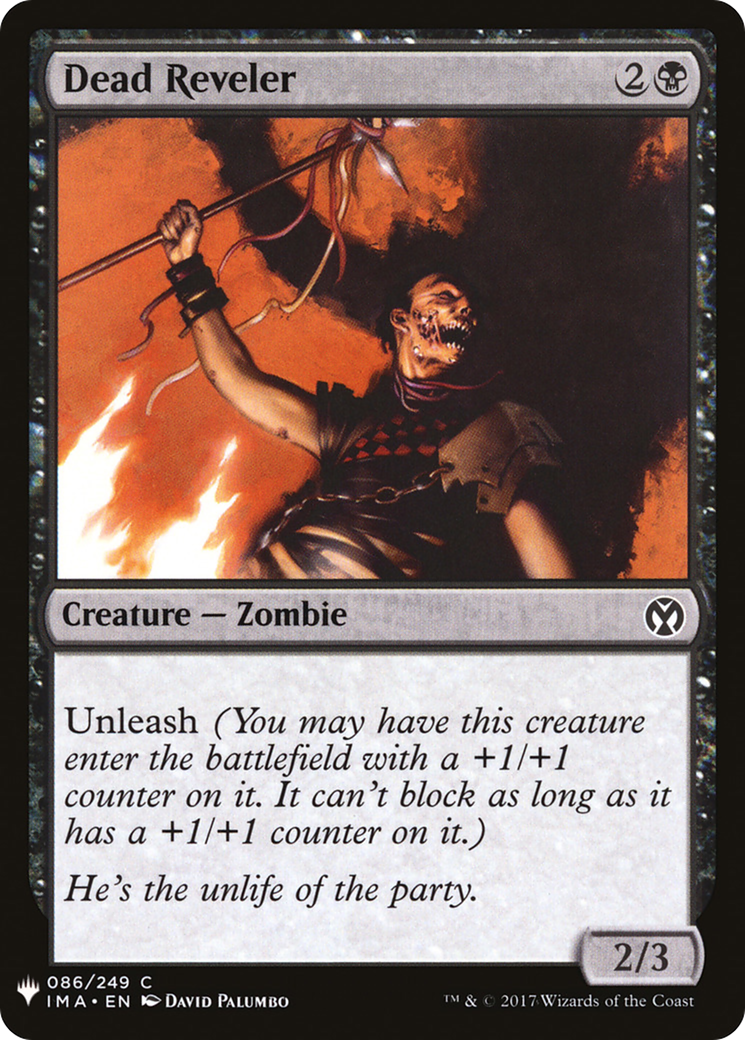 Dead Reveler (LIST-086) - The List