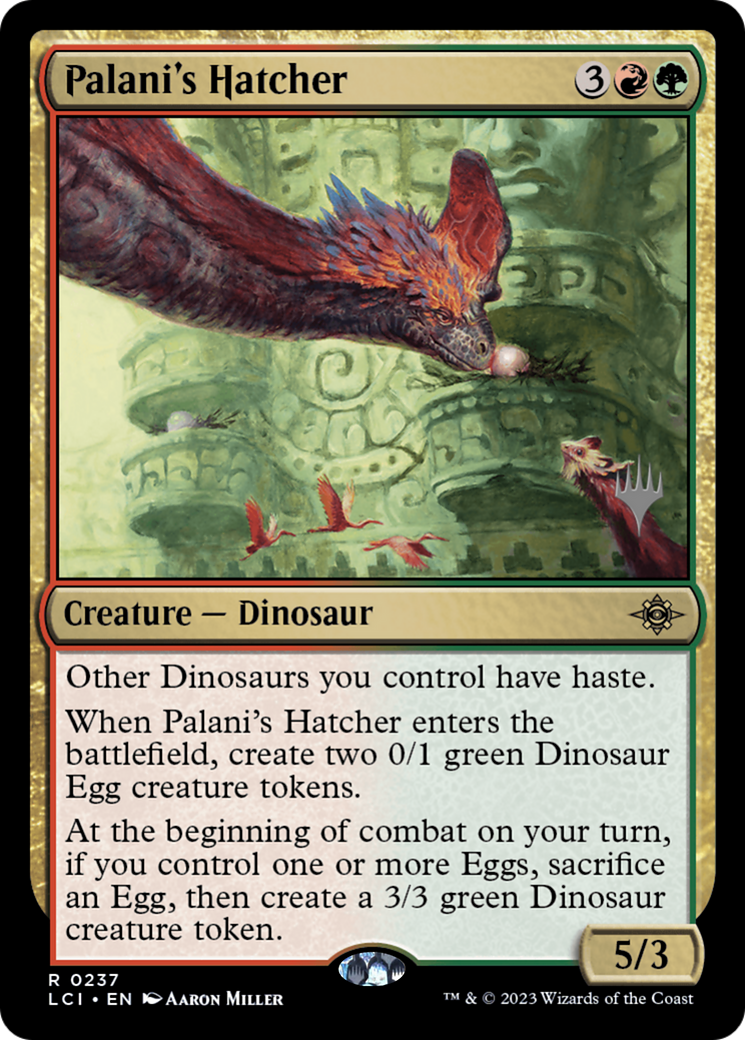 Palani's Hatcher (PPLCI-237P) - The Lost Caverns of Ixalan Promos