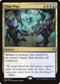 Time Wipe (WAR-223) - War of the Spark Foil