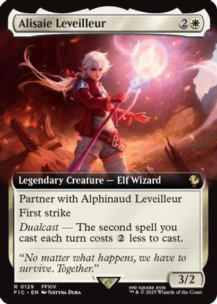 Alisaie Leveilleur (Extended Art) (FIC-129) - Commander: FINAL FANTASY