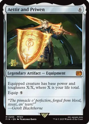 Aettir and Priwen (PRE-253) - Prerelease Cards Foil