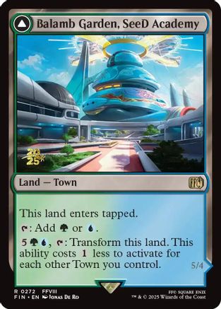 Balamb Garden, SeeD Academy // Balamb Garden, Airborne (PRE-272) - Prerelease Cards Foil