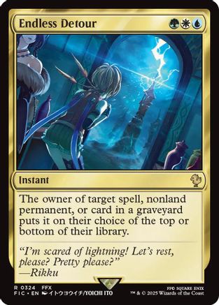 Endless Detour (Surge Foil) (FIC-324) - Commander: FINAL FANTASY Foil