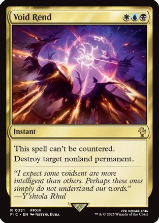 Void Rend (Surge Foil) (FIC-331) - Commander: FINAL FANTASY Foil
