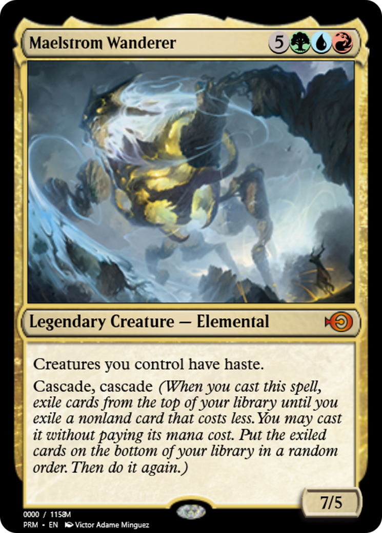 Maelstrom Wanderer (PRM-86190) - Magic Online Promos