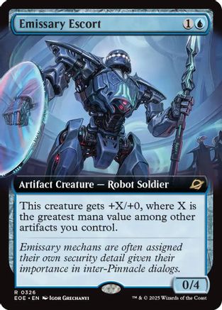 Emissary Escort (Extended Art) (EOE-326) - Edge of Eternities
