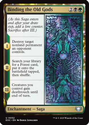 Binding the Old Gods (EOC-052) - Commander: Edge of Eternities