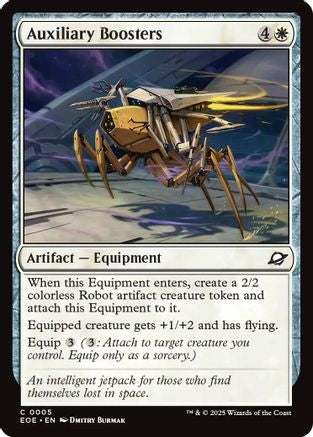 Auxiliary Boosters (EOE-005) - Edge of Eternities