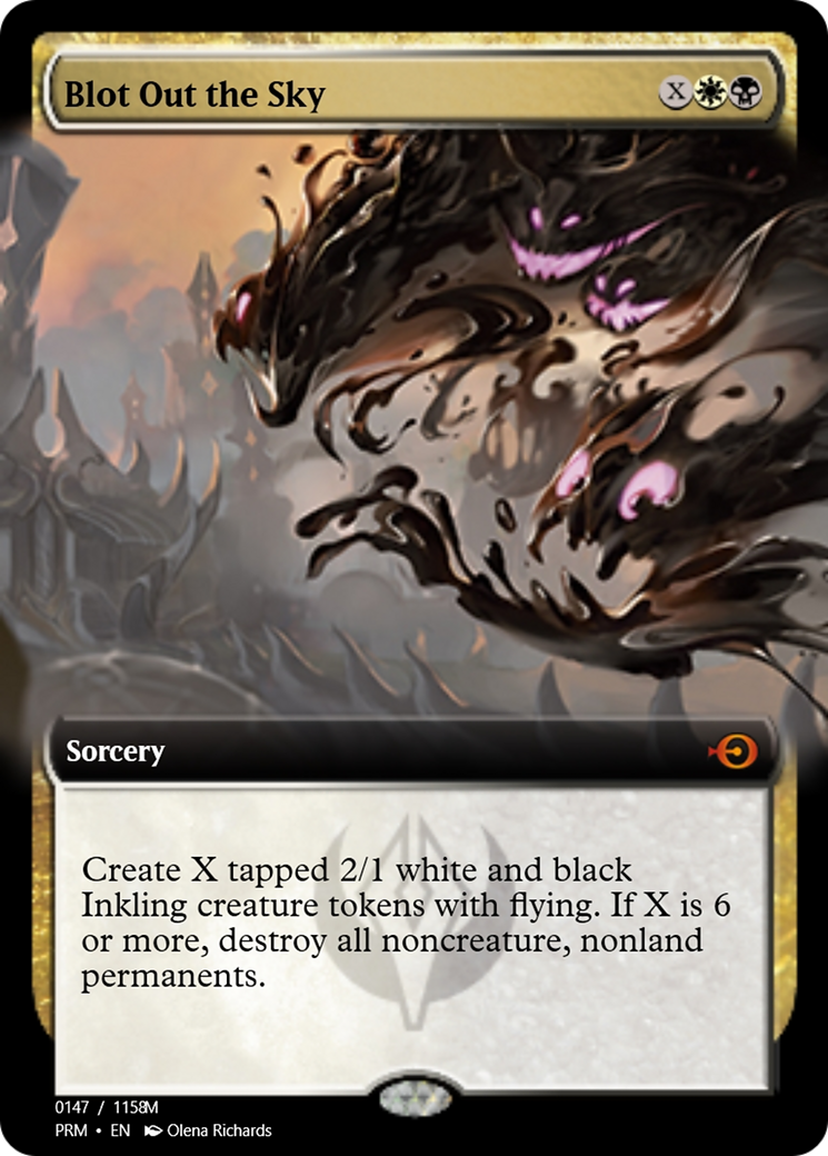Blot Out the Sky (PRM-90266) - Magic Online Promos Foil