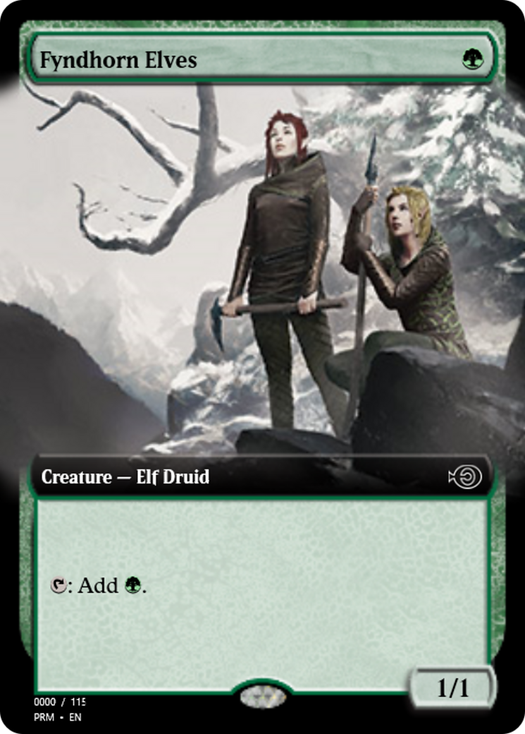 Fyndhorn Elves (PRM-86118) - Magic Online Promos