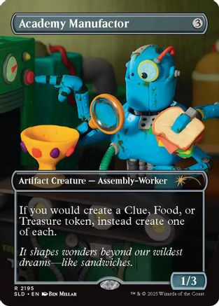 Academy Manufactor (SLD-2195) - Secret Lair Drop Series