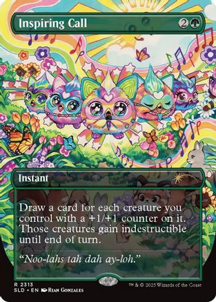 Inspiring Call (SLD-2313) - Secret Lair Drop Series