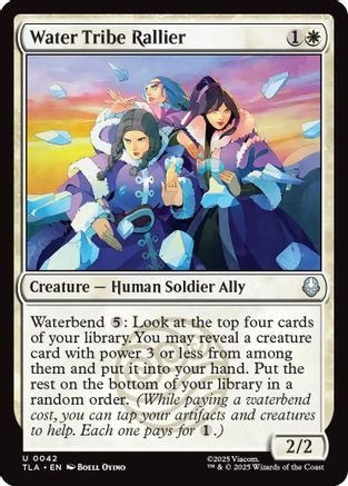 Water Tribe Rallier (TLA-042) - Avatar: The Last Airbender Foil