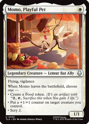Momo, Playful Pet (TLA-030) - Avatar: The Last Airbender Foil