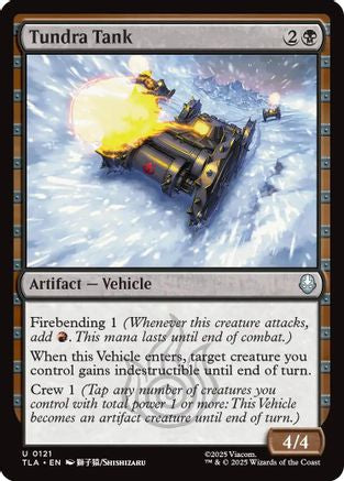 Tundra Tank (TLA-121) - Avatar: The Last Airbender Foil
